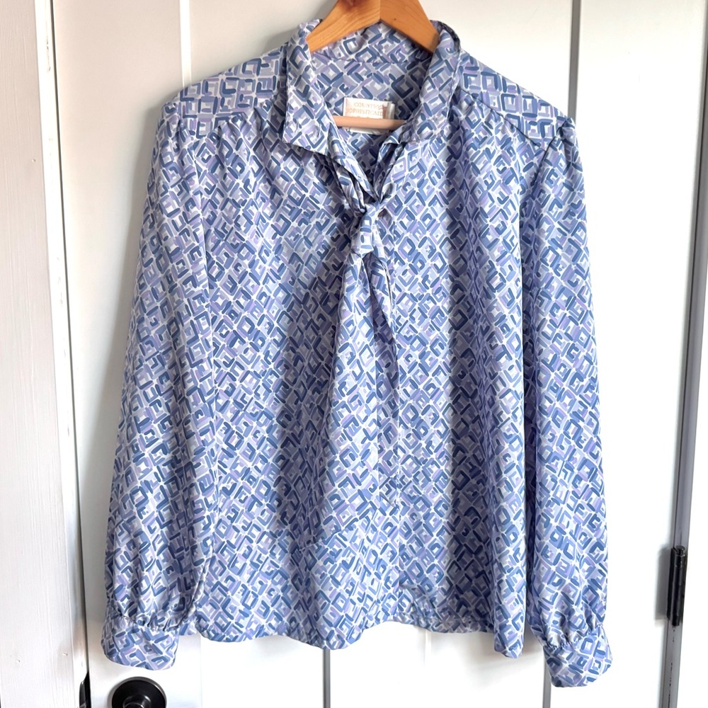 Vintage Country Sophisticates by Pendleton Blouse 18 Grandmacore